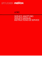 Revox A-740-Service-Manual 
